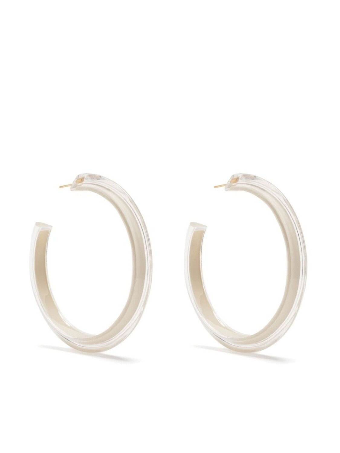 

Серьги Medium Jelly Hoop Alison Lou, белый