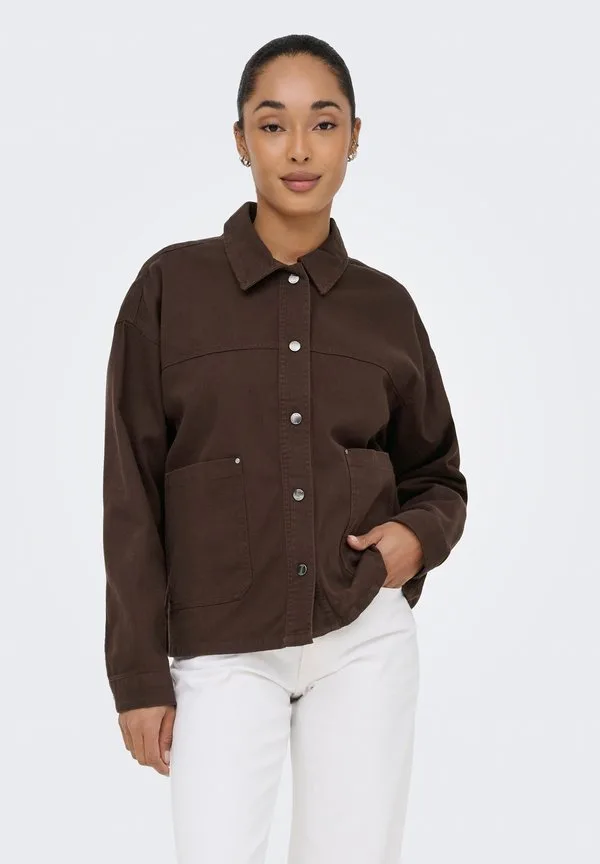 Джинсовая куртка sierra из саржи otw Only, Chicory Coffee