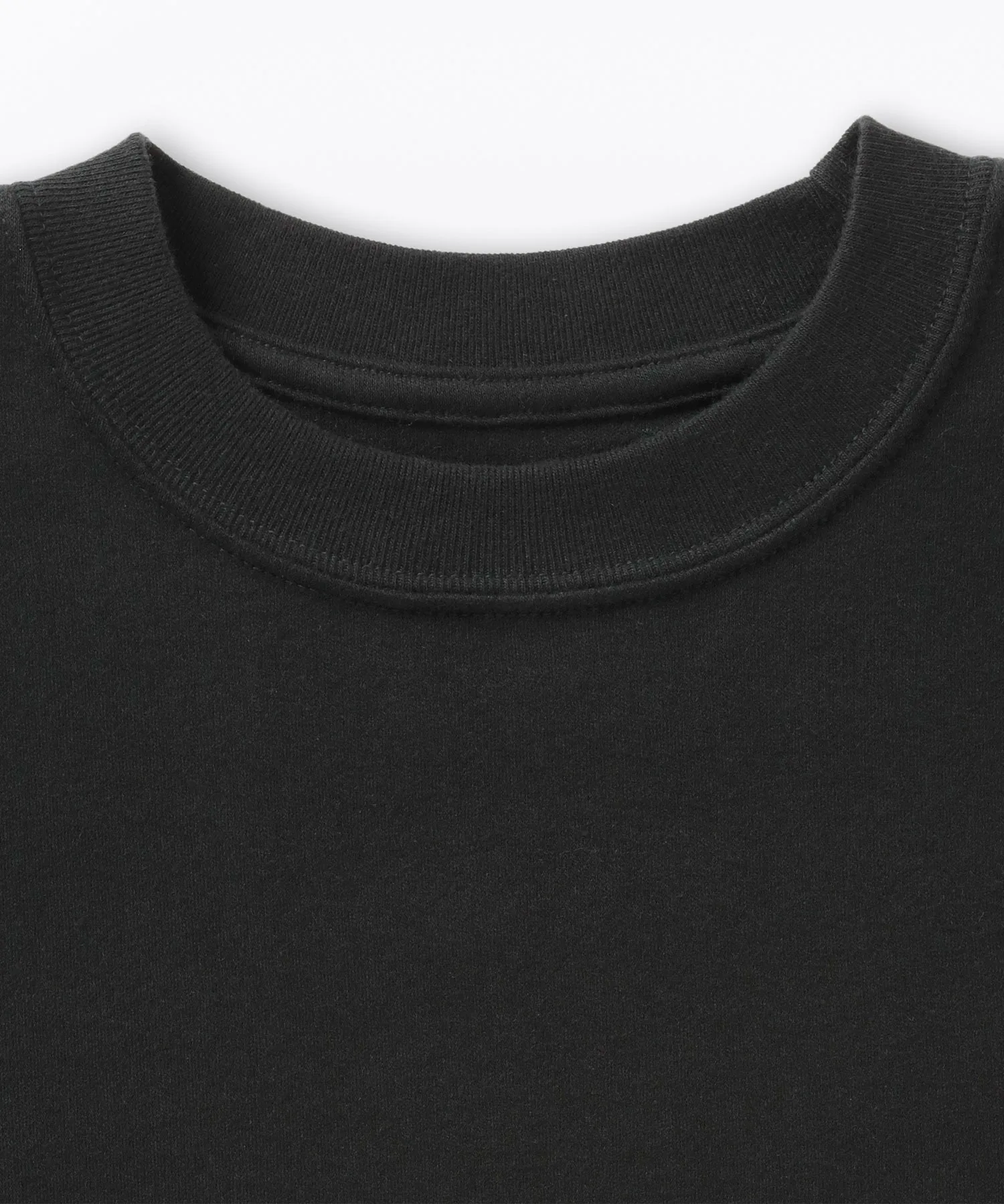 Детская футболка с двусторонним флисом Muji Kids Organic Cotton светло-зелёная — фото 4