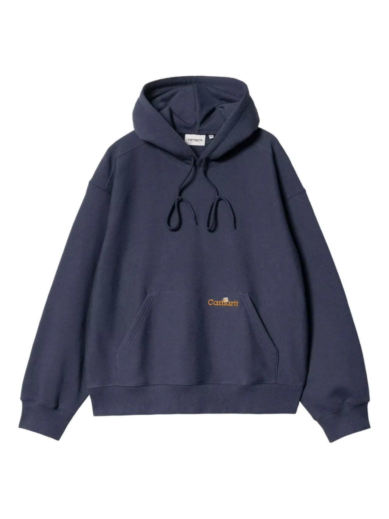 

Толстовка с капюшоном из хлопка Carhartt WIP, синий