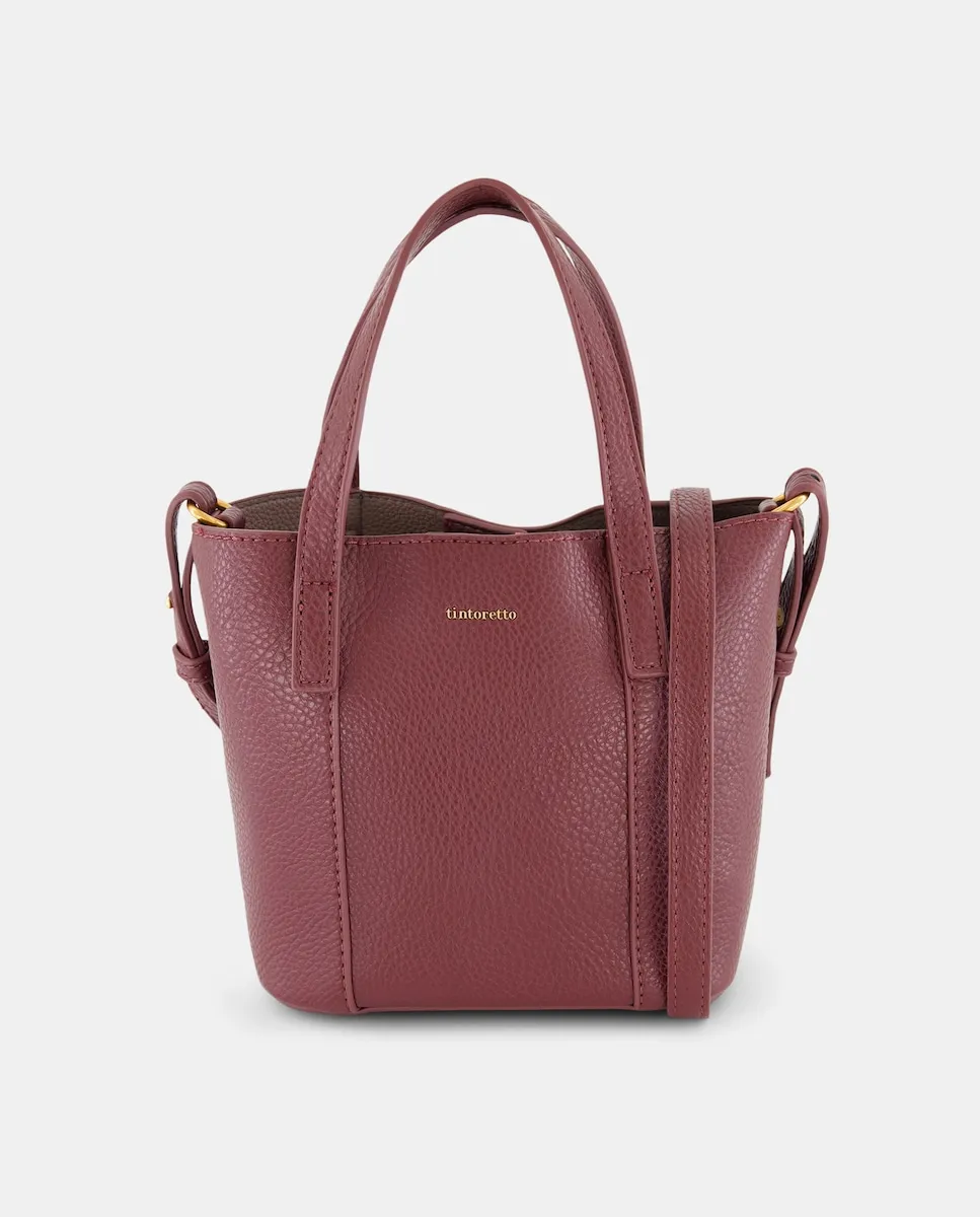 

Мини-сумка-тоут Tintoretto, бордовый