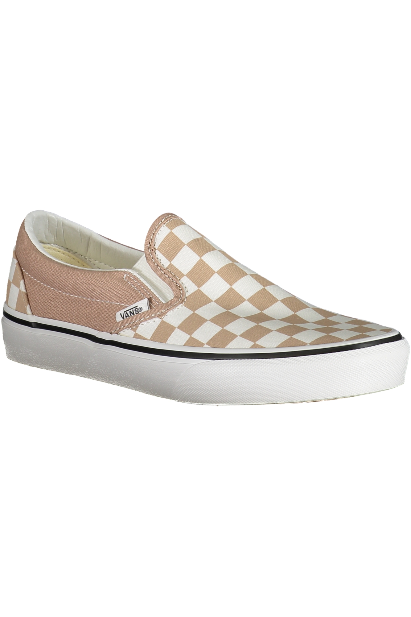 Слипоны женские Vans, бежевый — фото 2