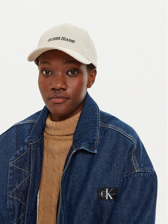 

Кепка Guess Jeans, экрю