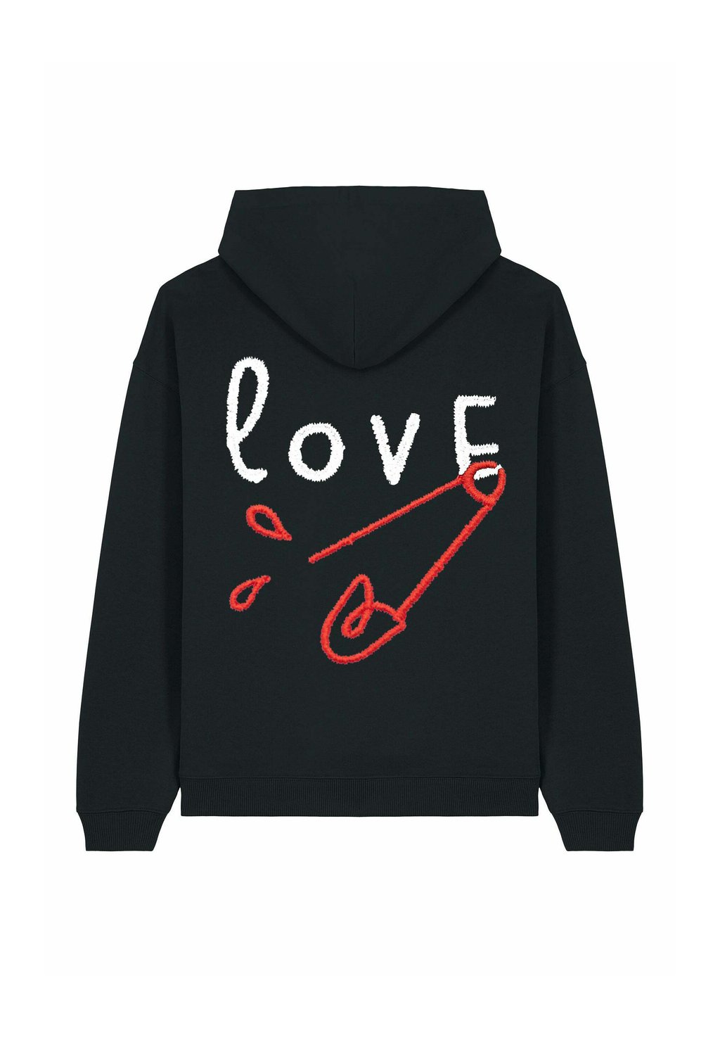 

Толстовка LOVEBROD BACK PRINT UNISEX HEAVYWEIGHT - Hoodie Mira Paris, черный