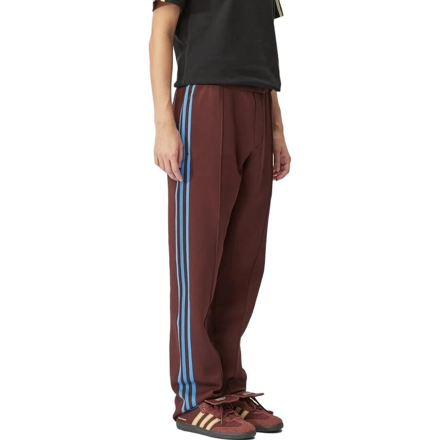 Штаны Adidas X Wales Bonner Knit Track Adidas Originals, коричневый — фото 3