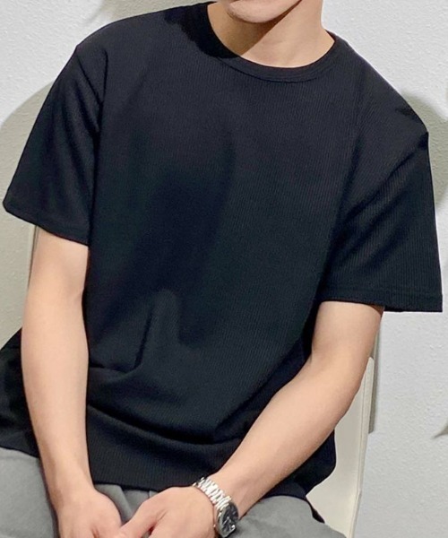 

Футболка антибактериальная, дезодорирующая, с вафельной текстурой, быстросохнущая NAVY, черный