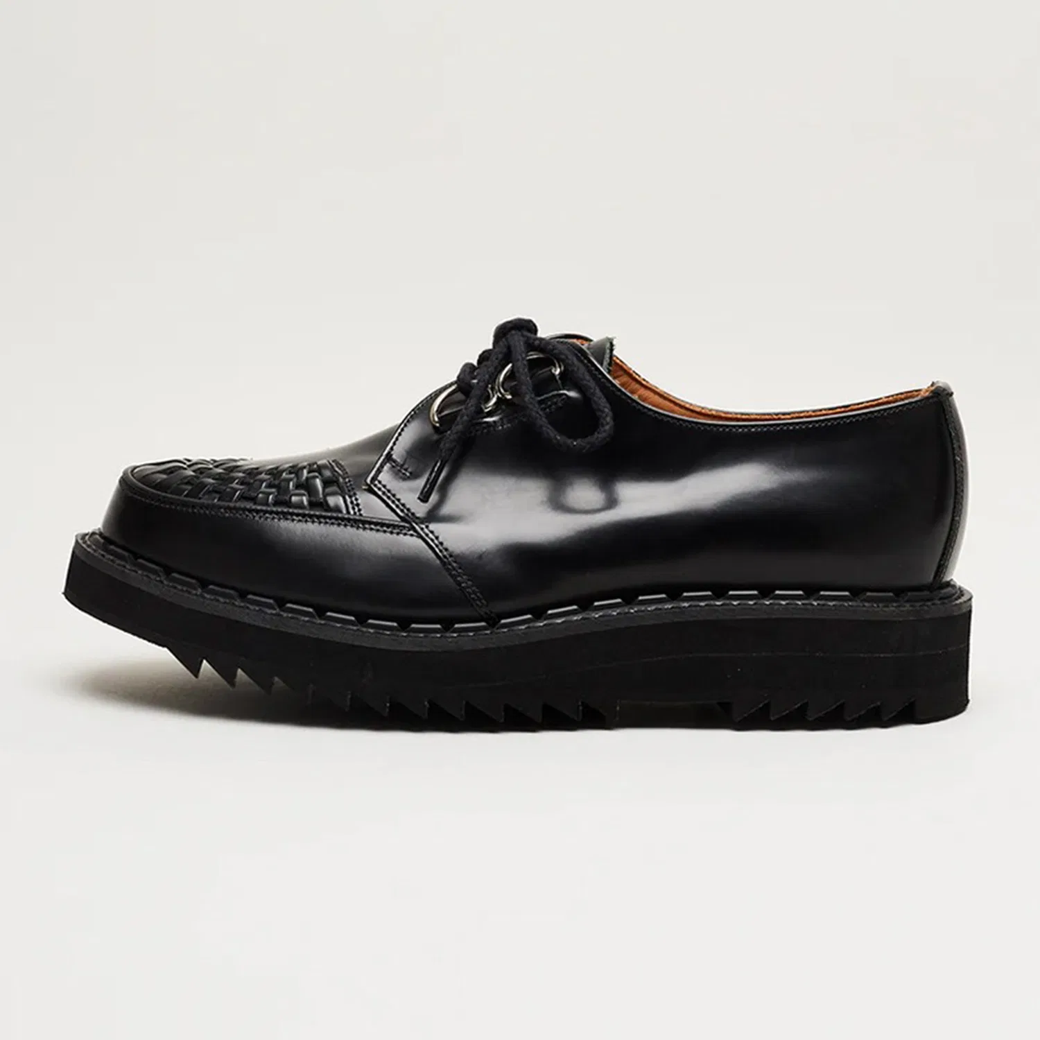 Мужские туфли George Cox Ripple Skipton чёрного цвета от Chance Clothing