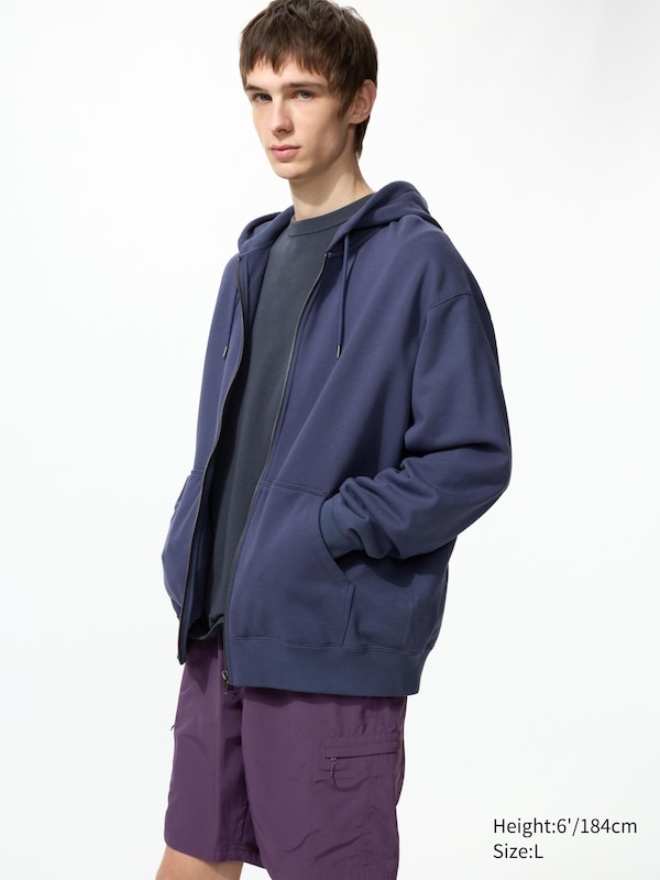 

Толстовка на молнии Uniqlo, 67 blue