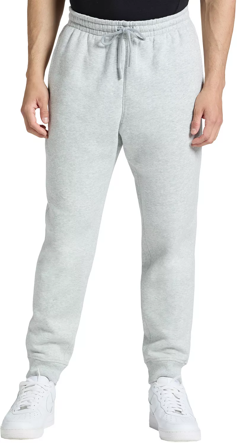 

Мужские классические брюки-джоггеры из флиса DSG, цвет Light Heather Gray