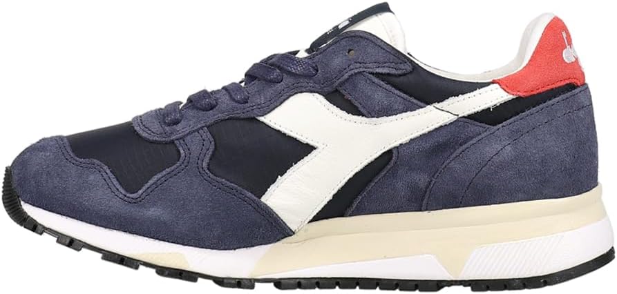 Мужские кроссовки Diadora Trident 90 Ripstop с шнуровкой повседневные - синие — фото 3
