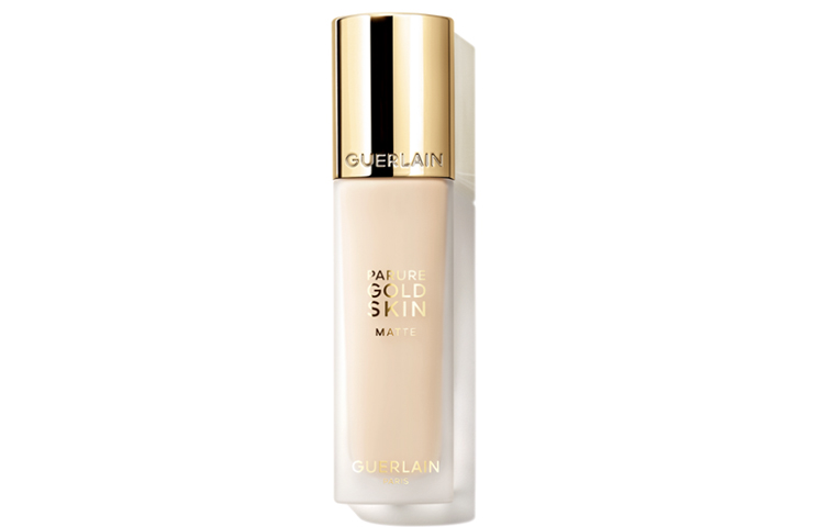 Guerlain Жидкая матовая основа Gold Diamond Matte, стойкая, контролирует жирность кожи, не оставляет следов — фото 3