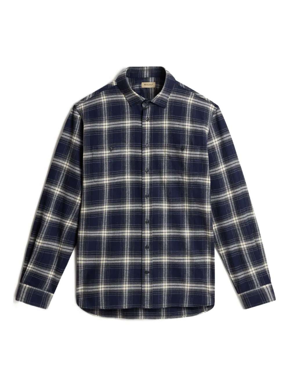 

Фланелевая рубашка WOOLRICH, синий