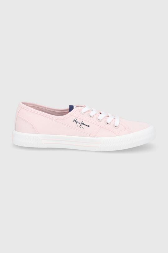 

Кроссовки Pepe Jeans With Logo Brady, светло-розовый