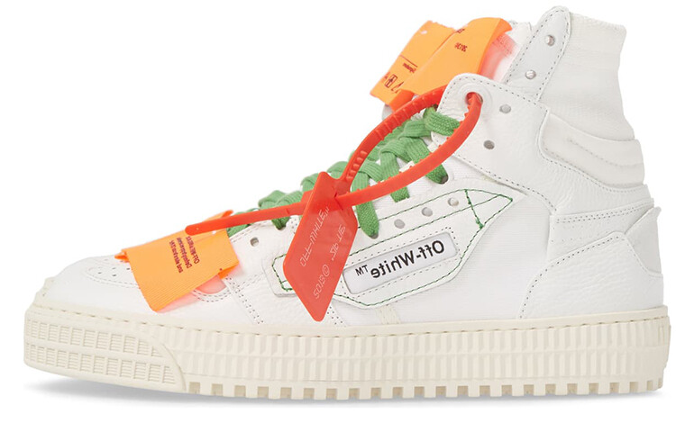 

Кроссовки мужские Off-White Off-Court, белый / зеленый