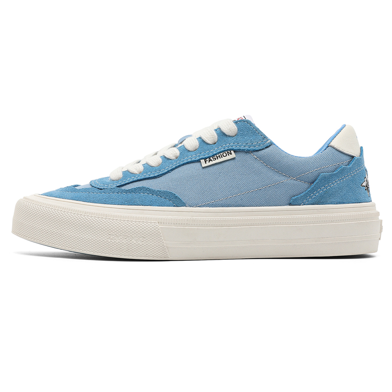 

MUYI Женские устойчивые к истиранию низкие скейтбордские кеды Unisex Blue, цвет Blue[Women's]