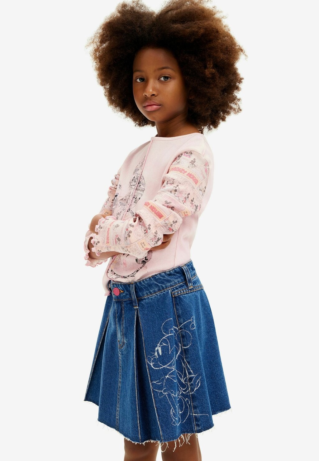 

Мини-юбка SHORT MINNIE Desigual, синий
