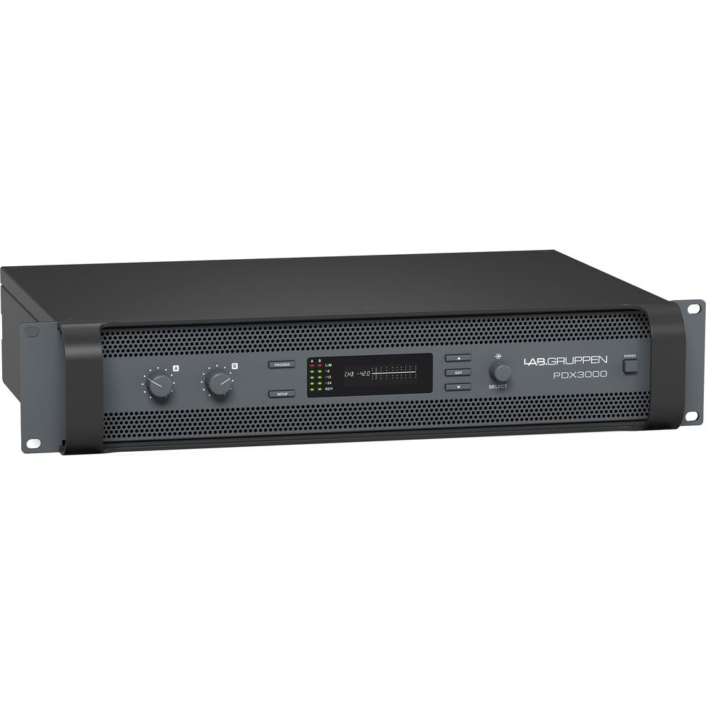 

Lab.Gruppen PDX3000 Two-Channel Amplifier with DSP Control