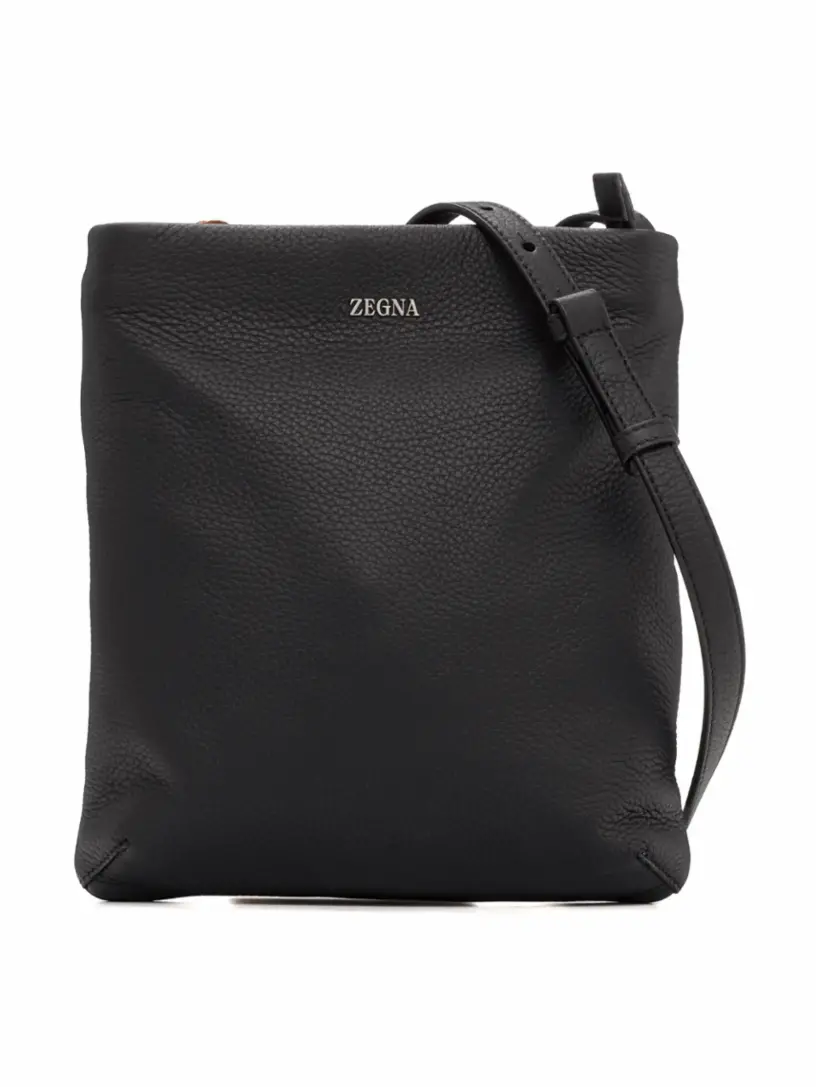 

Сумка через плечо Slim Zegna, черный