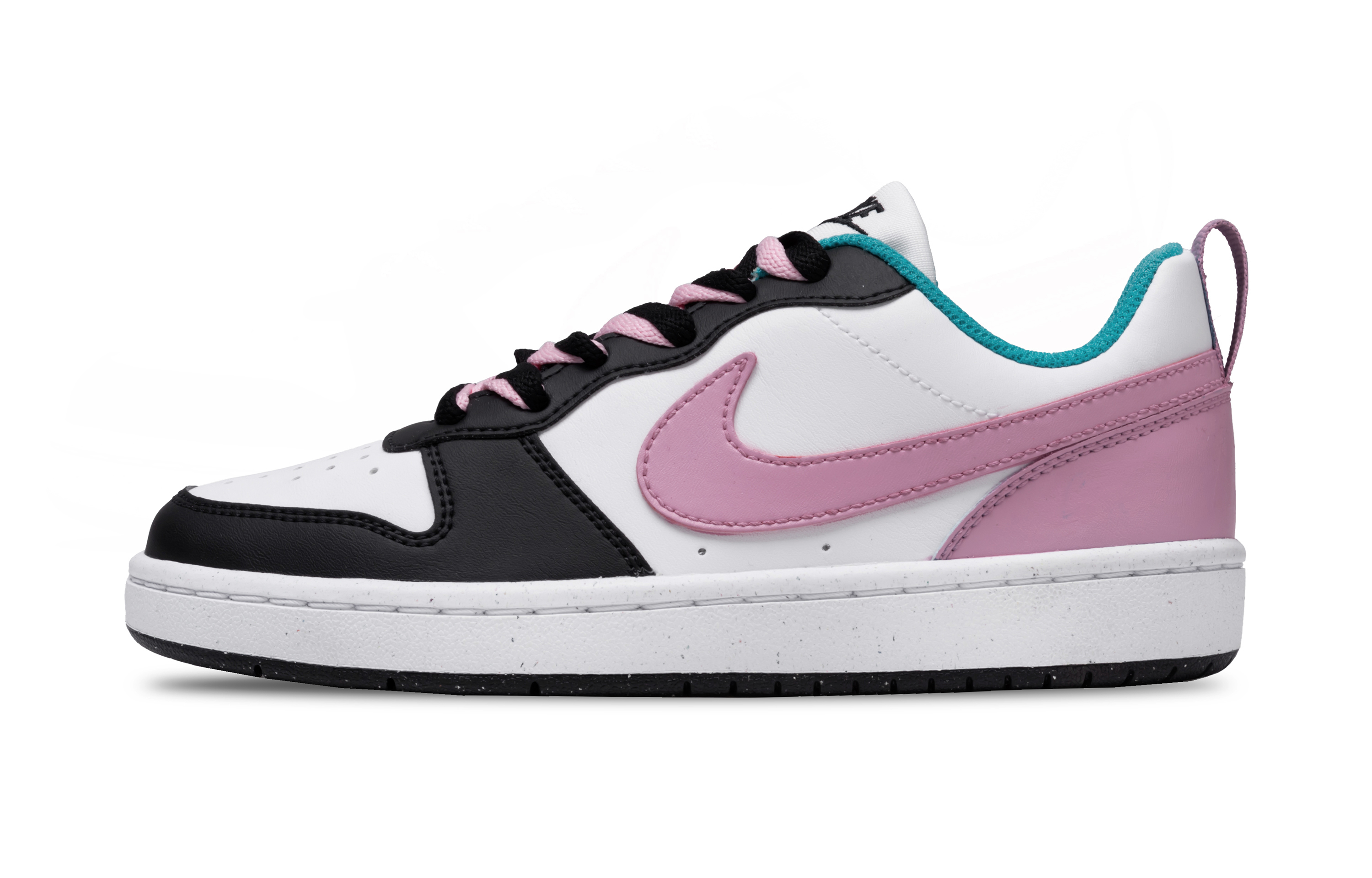 

Nike Детские кроссовки для скейтбординга Court Borough Rose с противоскользящим износостойким верхом и низким верхом для подростков