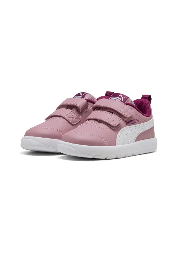 Кроссовки для тренировок Courtflex v3 Puma, нежно-розовый с белым — фото 2