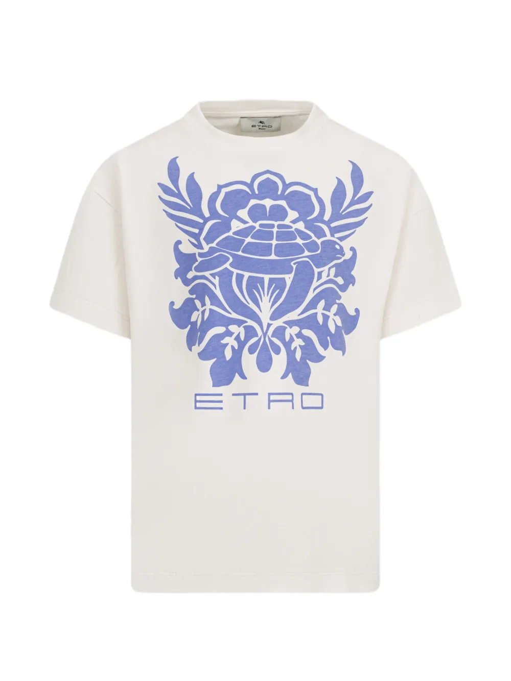 

Футболка с принтом Etro Kids, бежевый