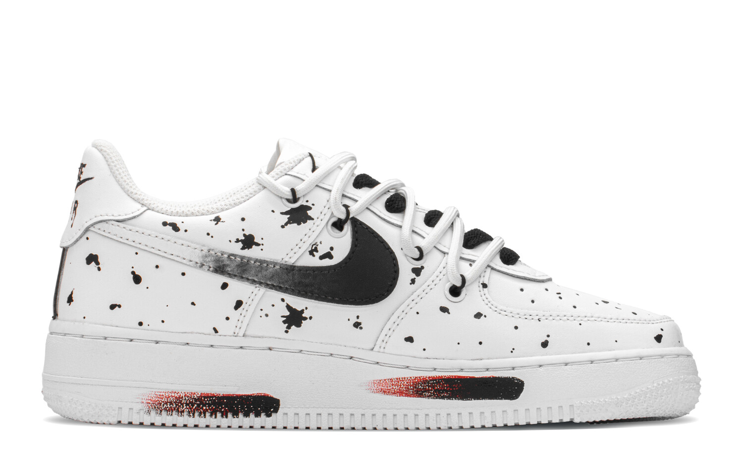 

Кроссовки Nike Air Force 1 Skateboard Shoes Women's Low-Top Black White