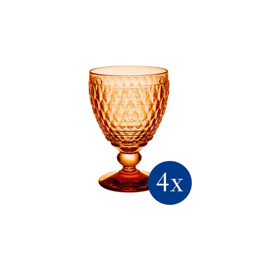 

Бокалы для красного вина Boston Apricot, 200 мл, 4 шт Villeroy & Boch, оранжевый