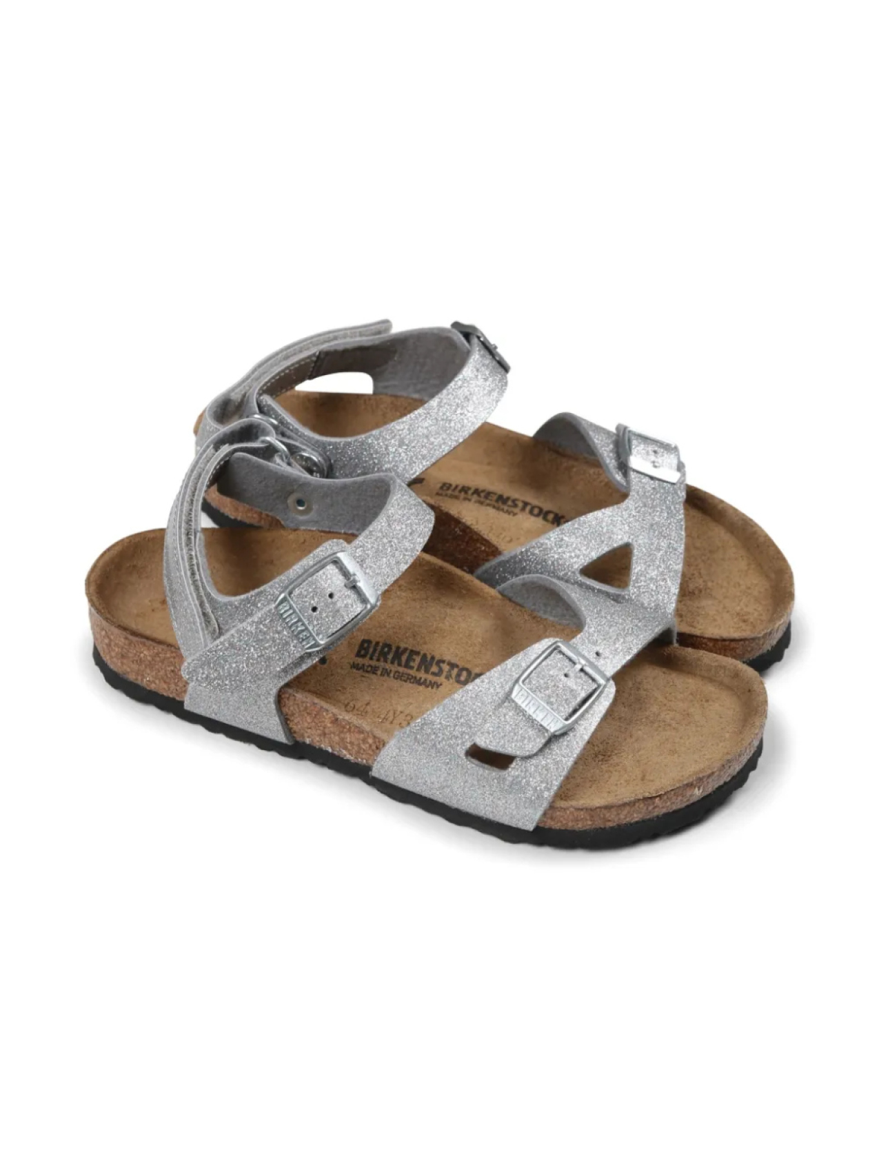 

Сандалии Birkenstock Kids Rio, серебристый