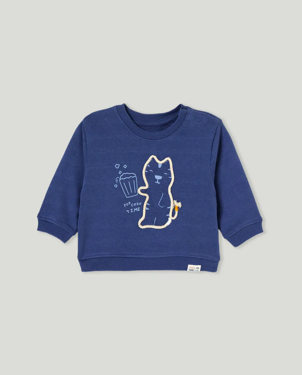 

Малыш закрытый свитшот Baby El Corte Inglés, синий
