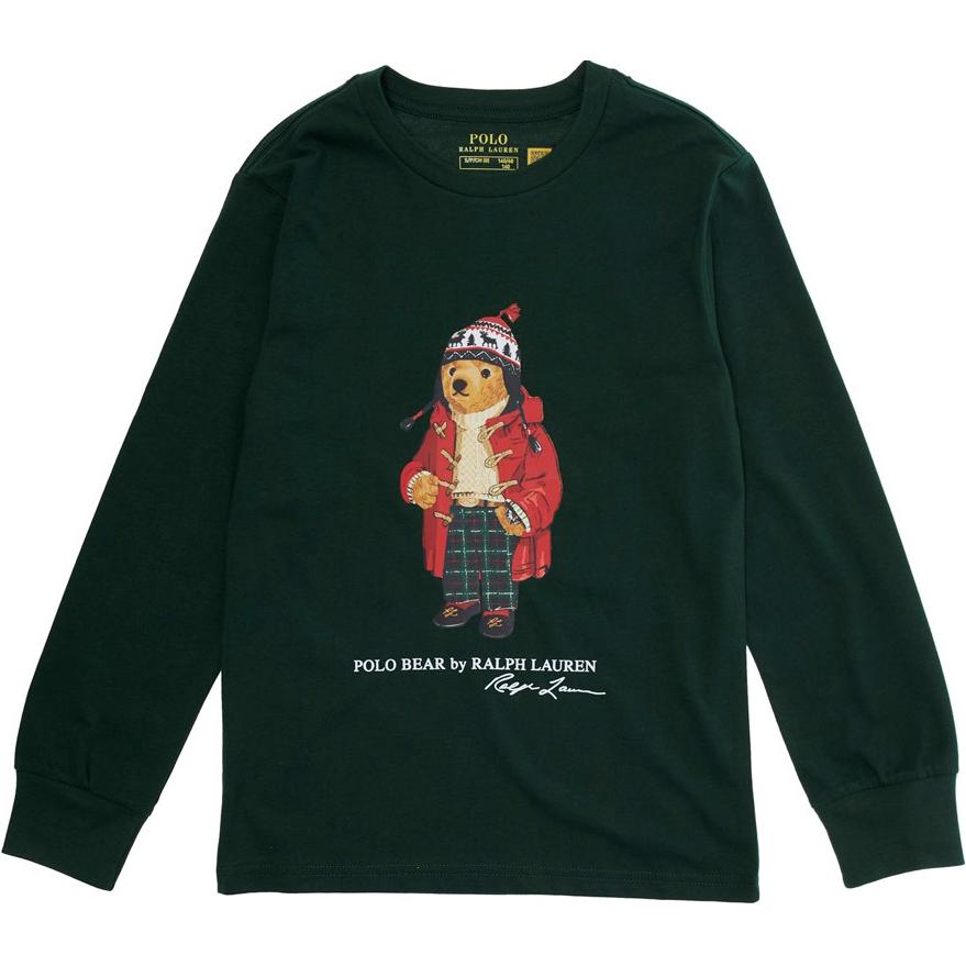 

Polo Ralph Lauren Футболка темно-зеленая детская