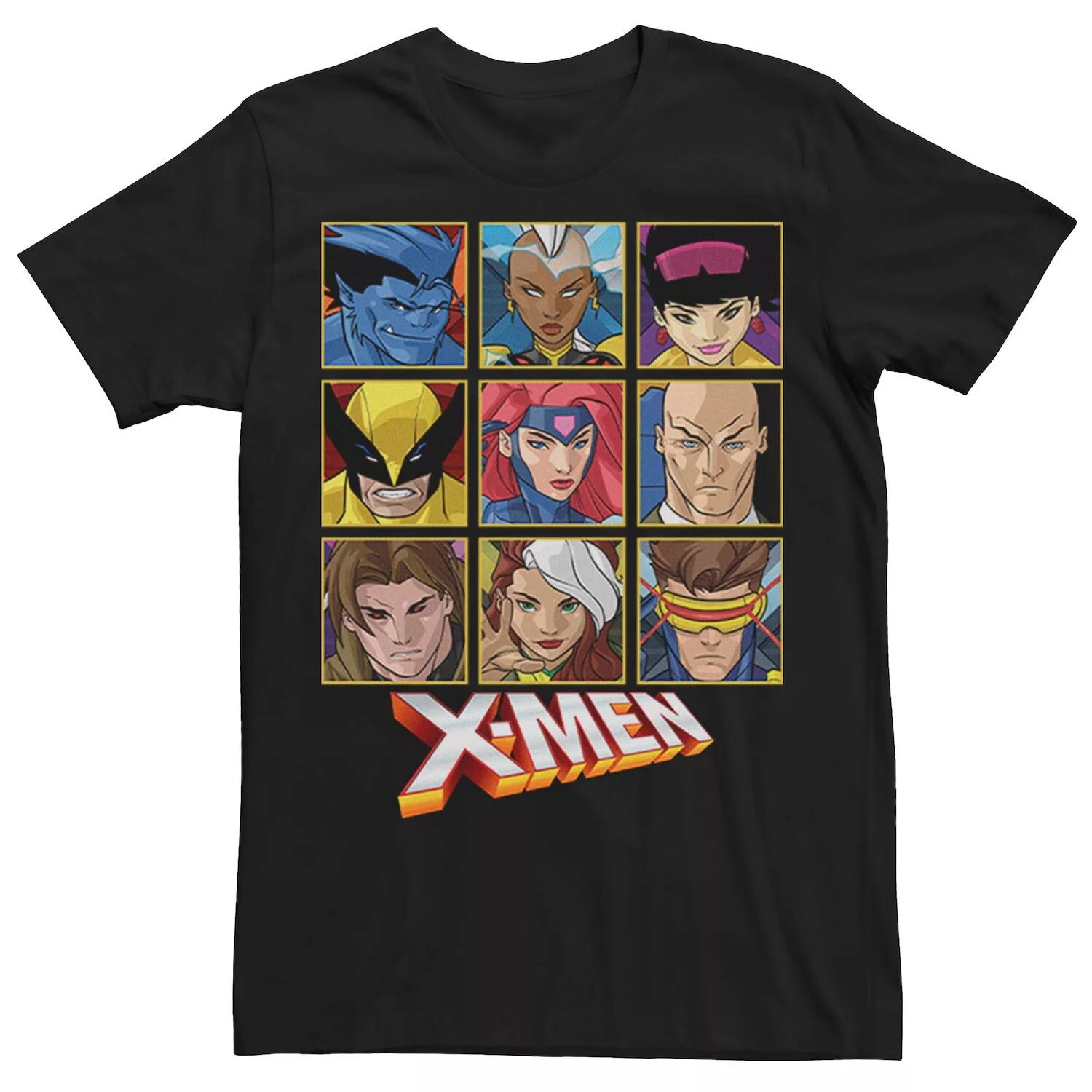 

Мужская футболка с персонажем Marvel X-Men Box Up Licensed Character
