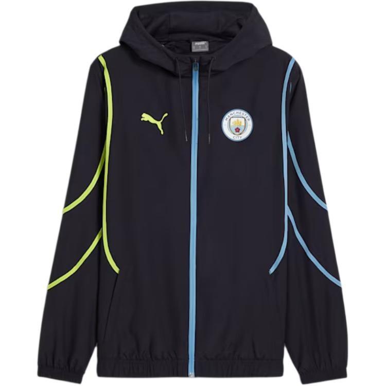 

Куртка Manchester City Мужская темно-синяя Puma, синий