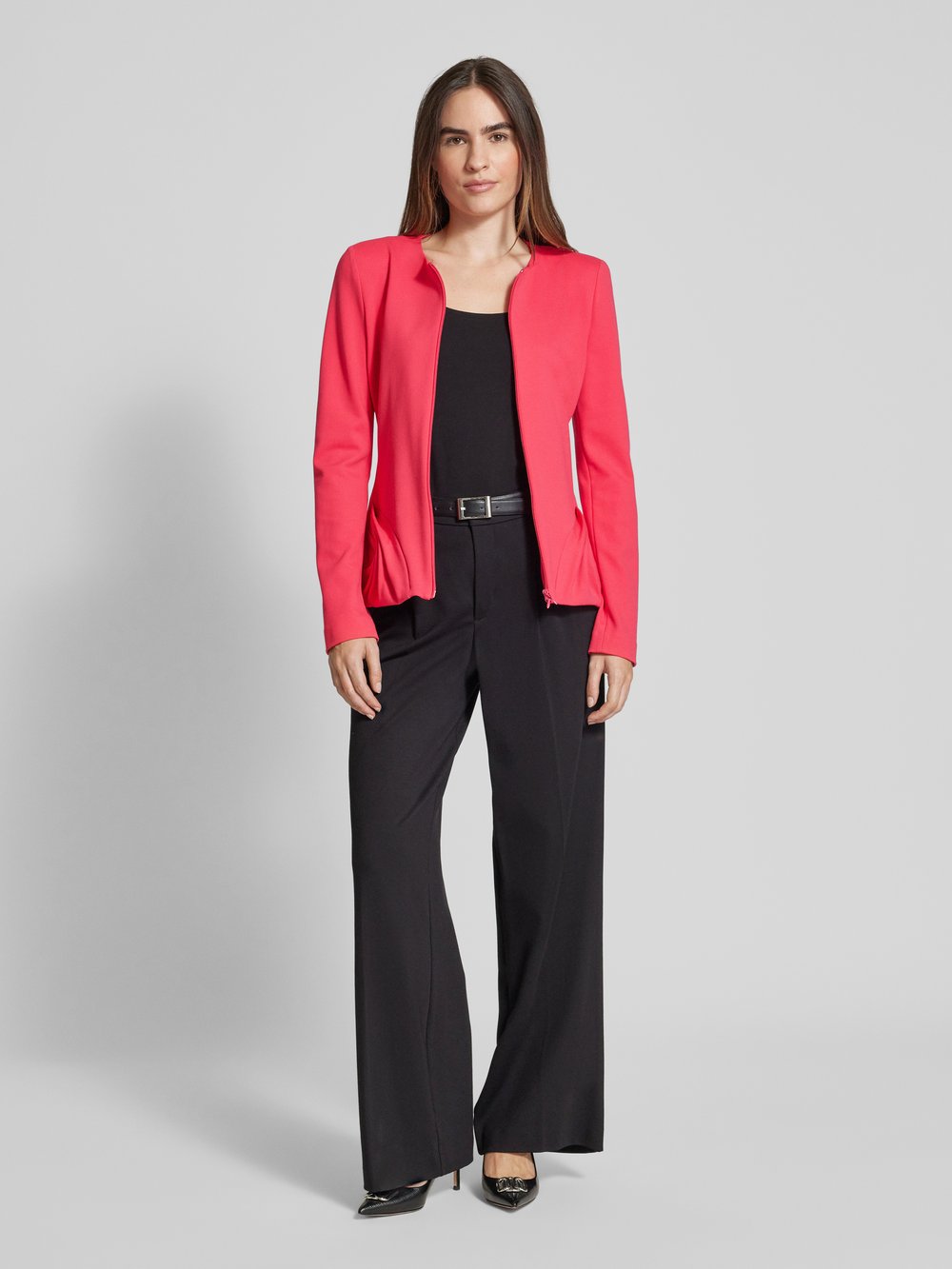 

Блейзер с двухсторонней молнией Emporio Armani, красный