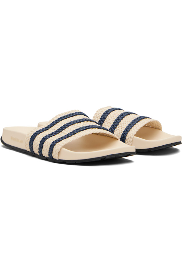 Adidas Originals Edition Adilette слайды Wales Bonner, мультиколор — фото 4