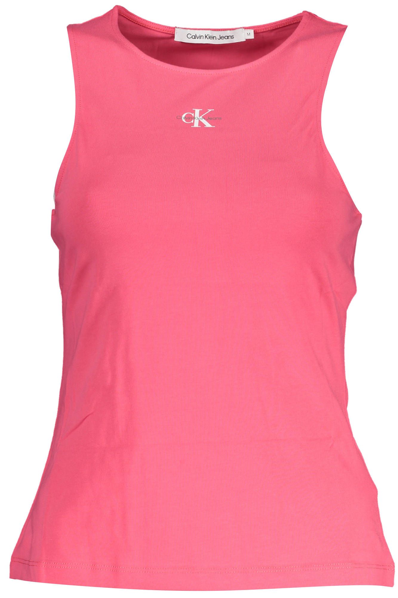 

Розовый хлопковый женский топ Calvin Klein