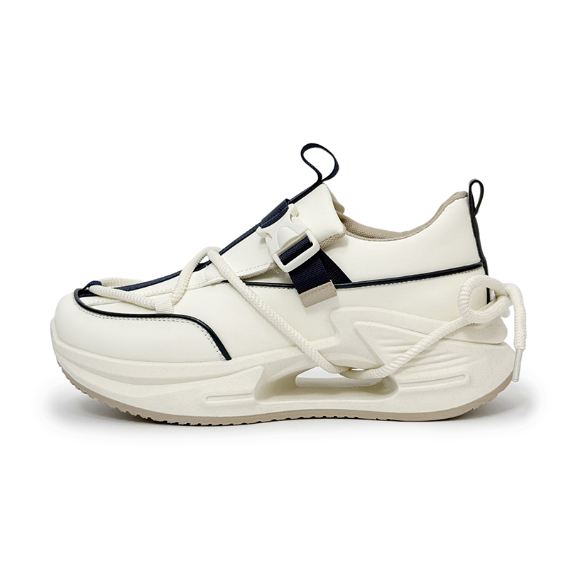 

SLNU 3 Скользоустойчивые дышащие низкие повседневные туфли для мужчин с эффектом увеличения роста - бежевые, цвет Beige