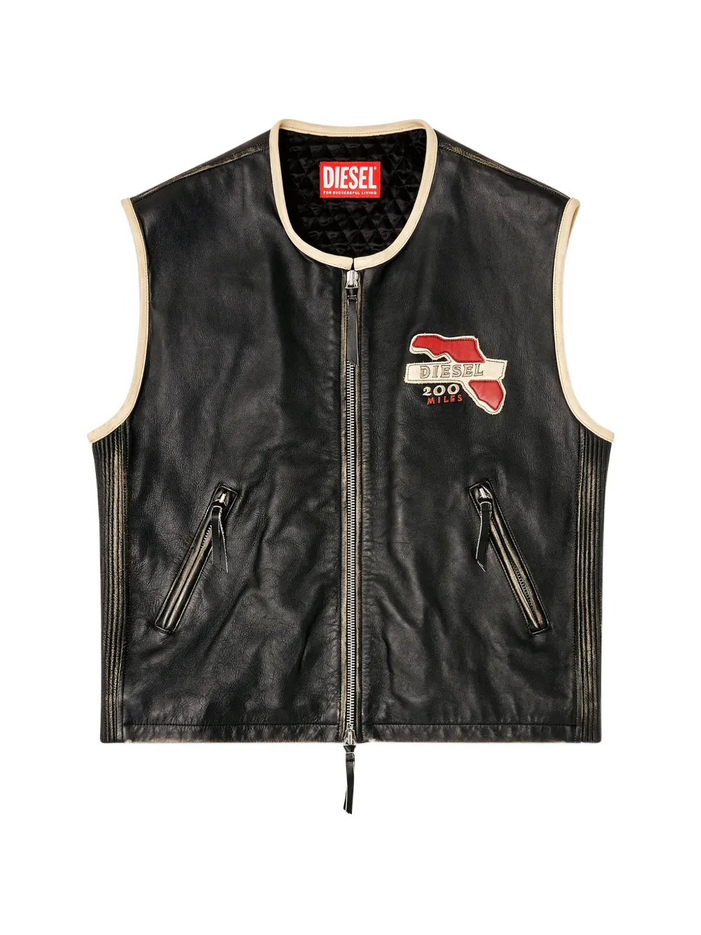 

Жилет на молнии L-Flying-20th Diesel, черный