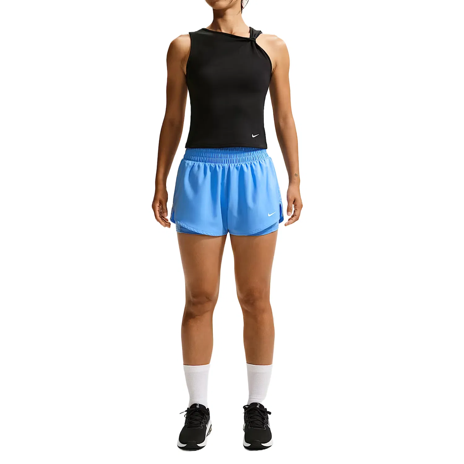 Женские спортивные шорты Dri Fit Nike, University Blue/White