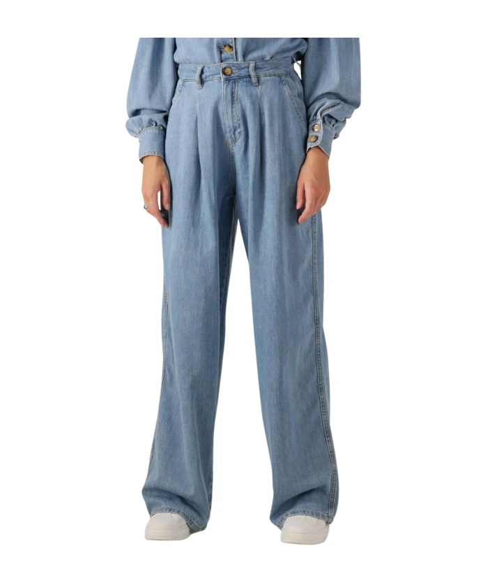 

Широкие синие джинсы для осени/зимы Notre-V, синий