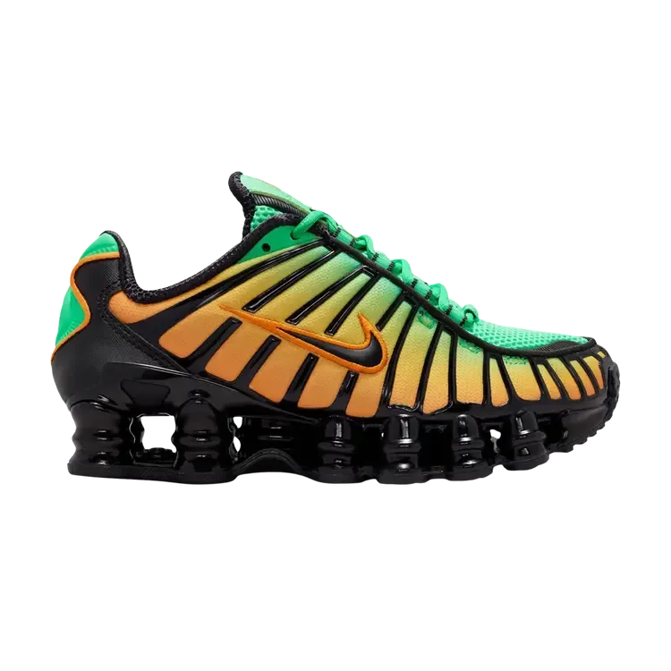 Кроссовки Nike Shox TL GS 'Green Shock/Bright Ceramic/Black/Black'