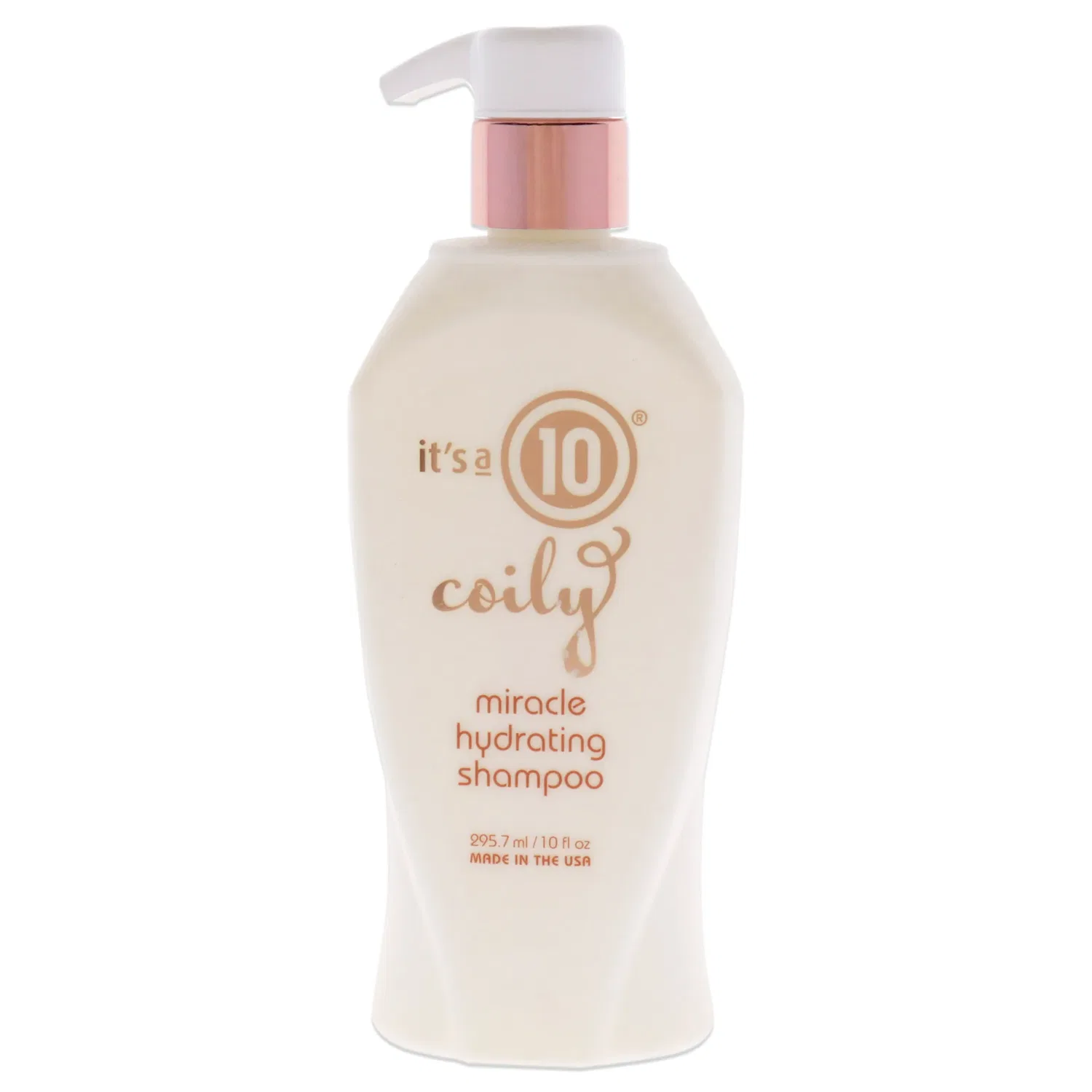 Увлажняющий шампунь Coily Miracle от Its A 10 для мужчин и женщин - 283 мл, белый