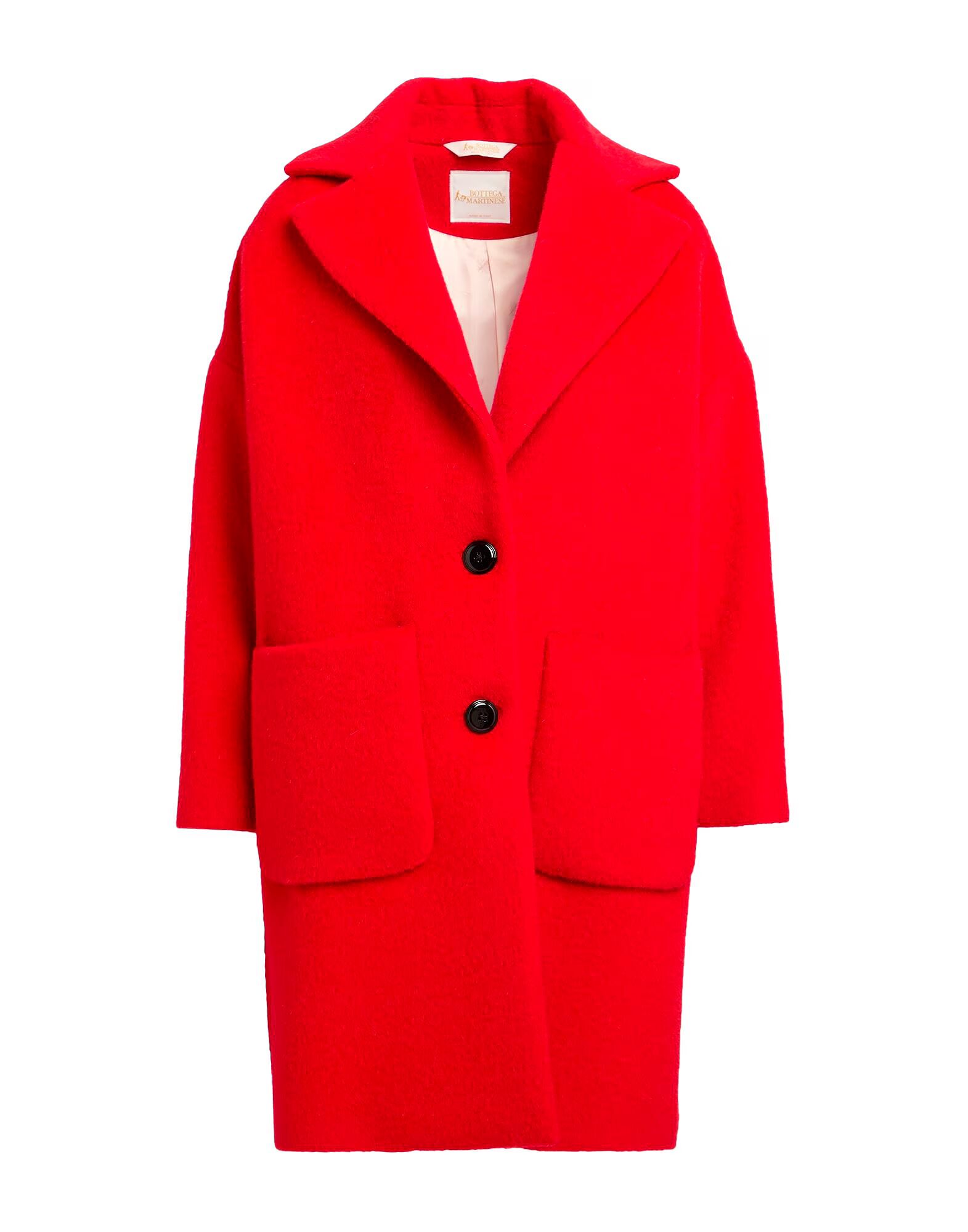

Пальто Bottega Martinese, красный