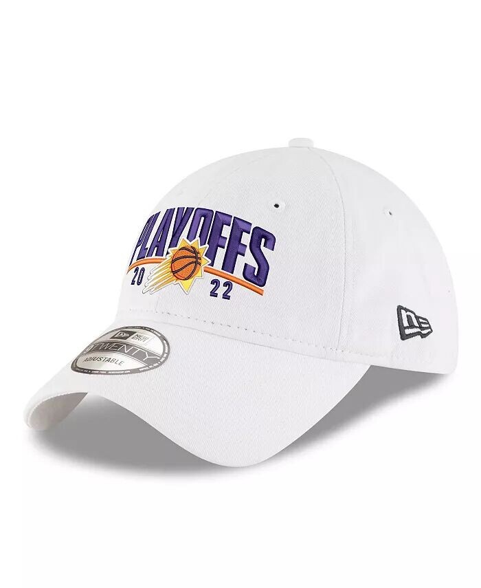 

Мужская белая регулируемая кепка Phoenix Suns NBA Playoffs 2022 Arch 9TWENTY New Era, белый