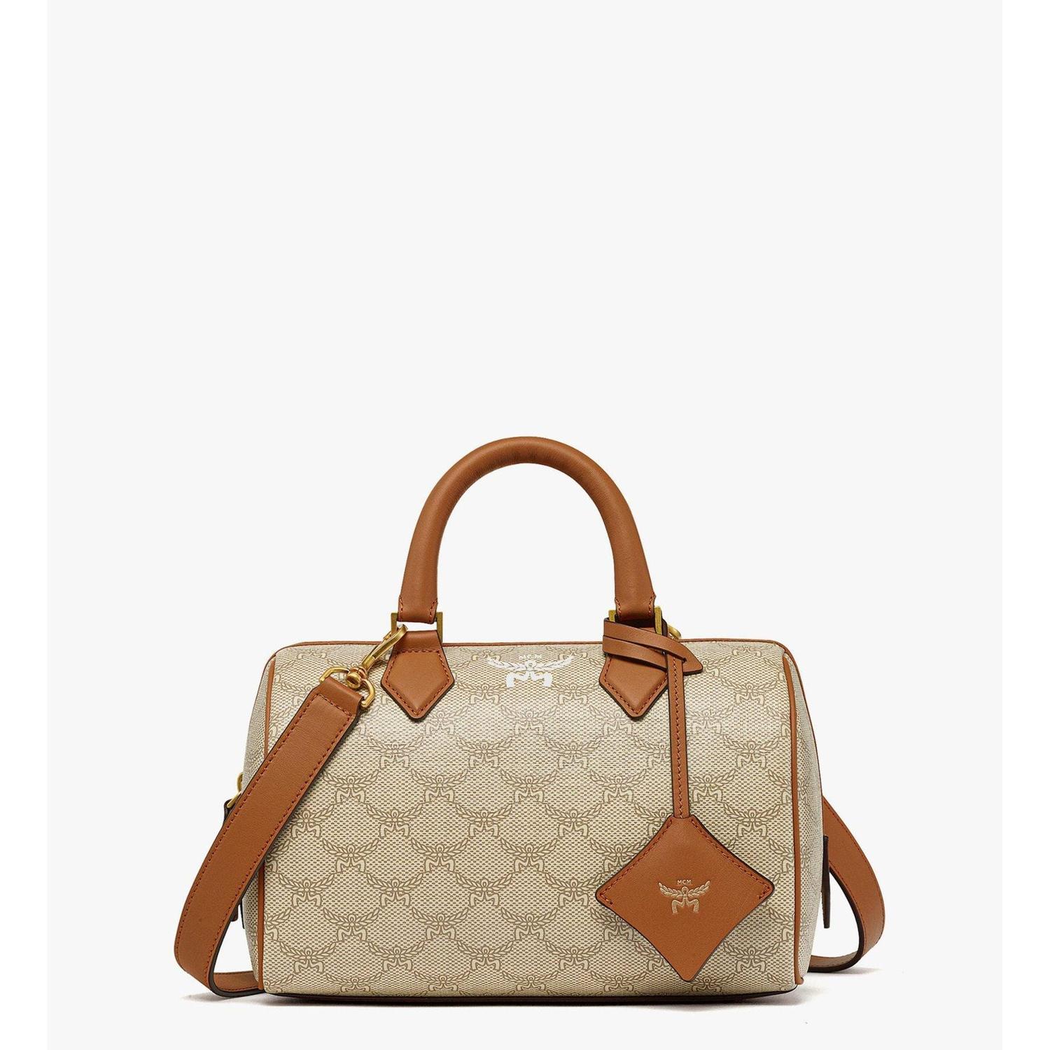 

Сумка Ella Boston от Lauretos MCM, Ss24 Oatmeal