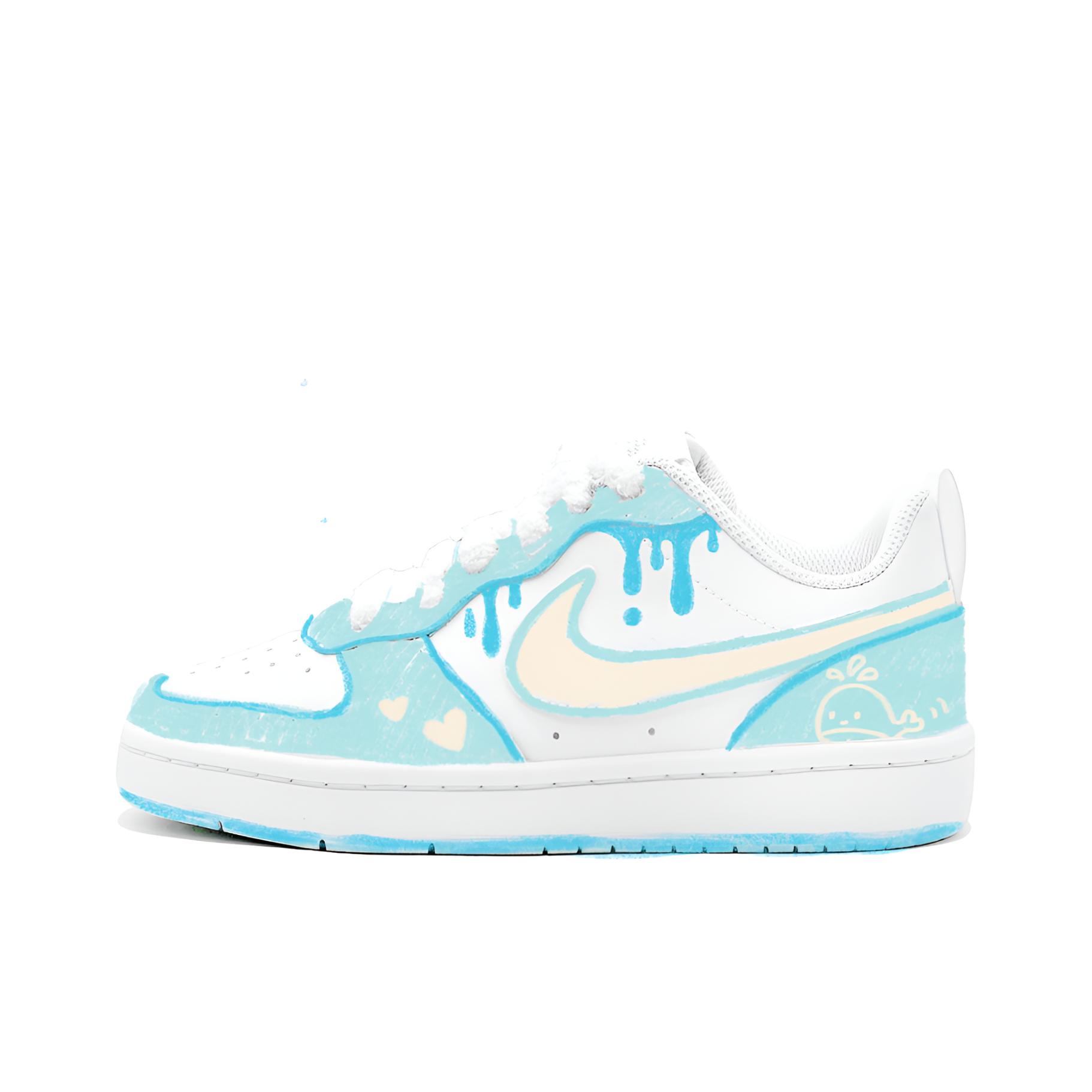 

Детские скейтерские кеды Court Borough Nike, синий