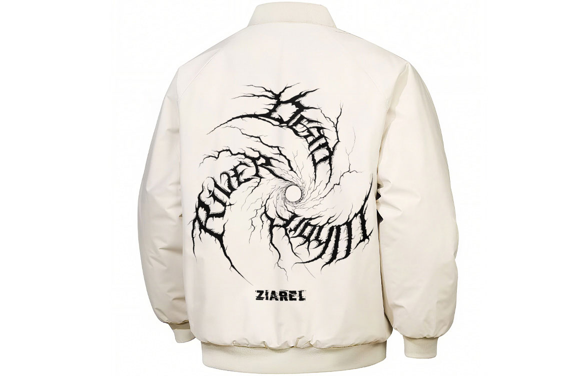 

Пуховик Unisex с воротником-стойкой и подкладкой из флиса ZIAREL, хаки