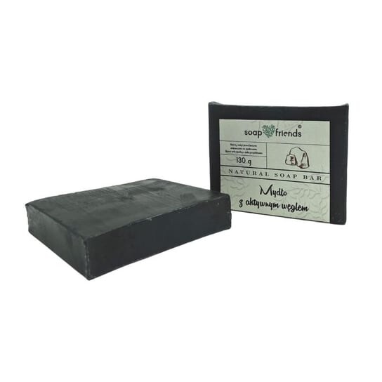 

Мыло с активированным углем, 130г Soap&Friends