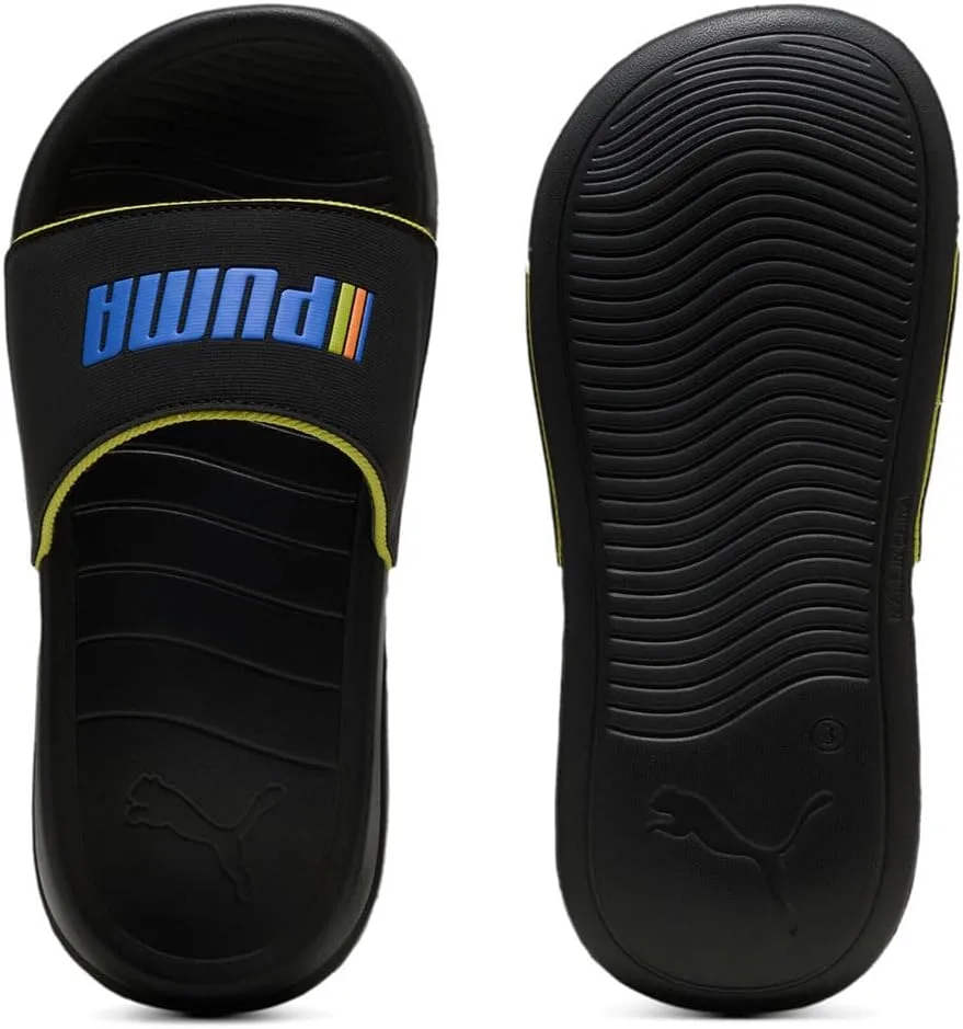 Сандалии PUMA Unisex Adult Popcat 20 Starblitz Jr Black Vivid, черный — фото 2