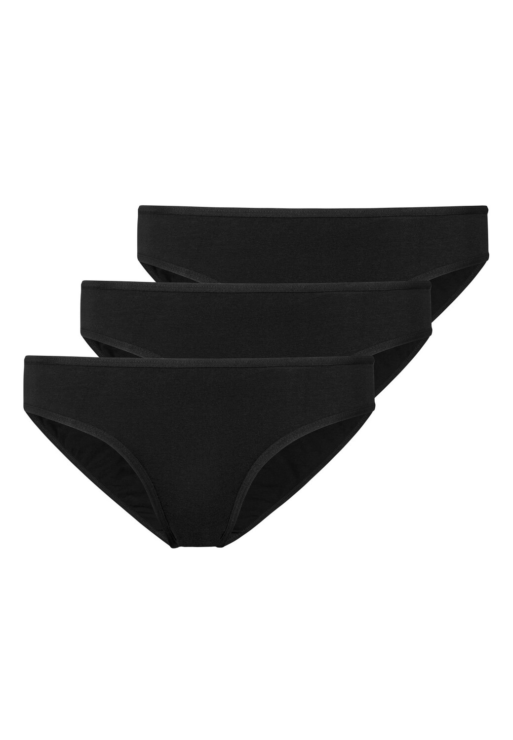 

Трусы SNOCKS Damens aus Bio Baumwolle 3 шт, черный