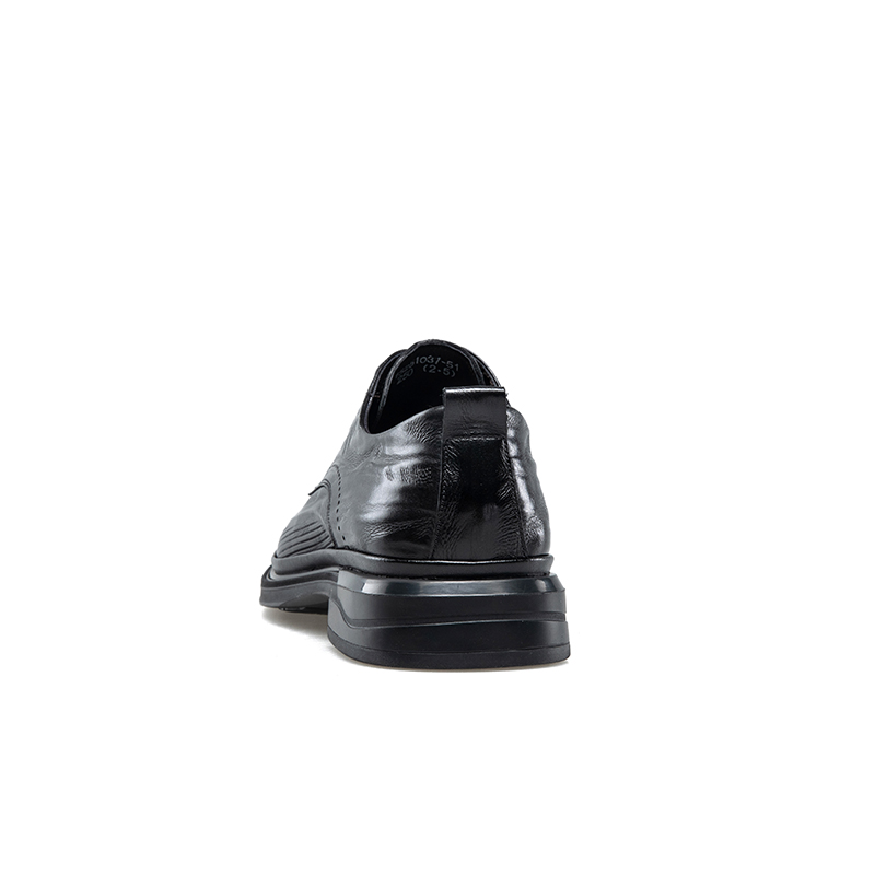 KANGNAI Мужские повседневные кроссовки Low Top черные, цвет Black — фото 4